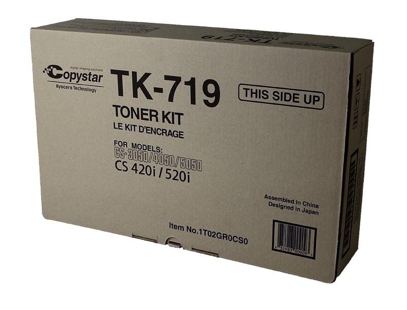 Copystar 1T02GR0CS0, SY2511P, TK719 OEM Toner Black 34K Yield for use
