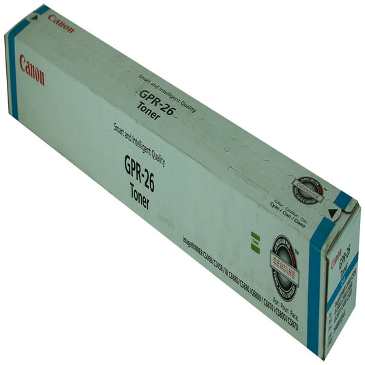 Canon 2448B003AA, GPR26 OEM Toner Cyan 9.5K Yield for use in IMAGERUNN