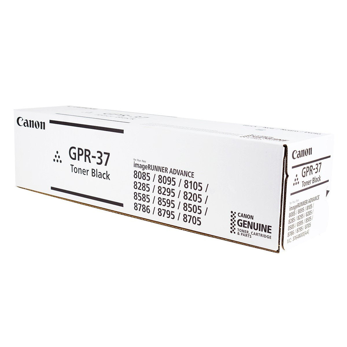 Canon 3764B003, 3764B003AA, GPR37 OEM Toner Black 70K Yield for use in