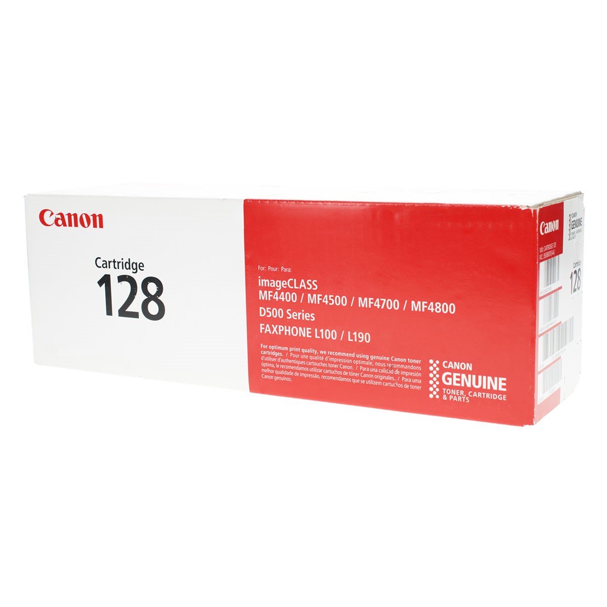 Canon 128, 3500B001, 3500B001AA OEM Toner Black 2.1K Yield for use in