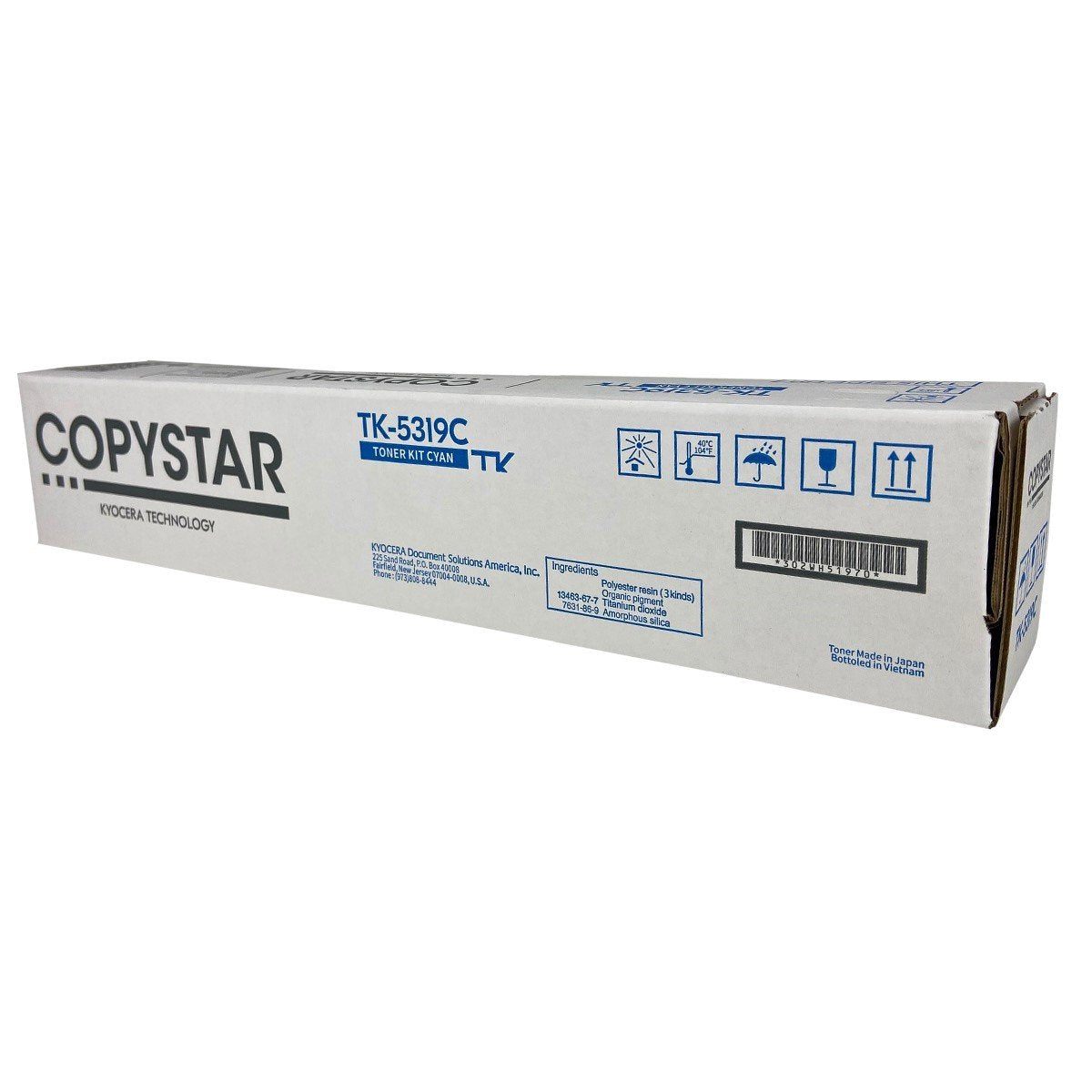 Copystar 1T02WHCCS0, TK-5319C OEM Toner Cyan 18K Yield for use in CS-4