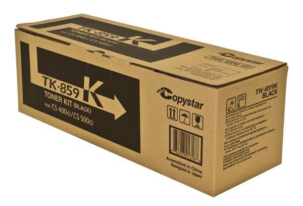 Copystar 1T02H70CS0, TK859K OEM Toner Black 25K Yield for use in CS-40