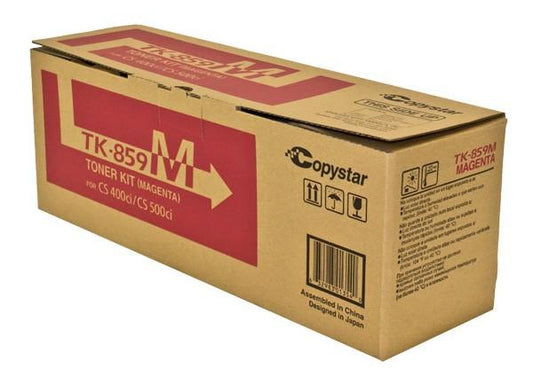 Copystar 1T02H7BCS0, TK859M OEM Toner Magenta 18K Yield for use in CS-