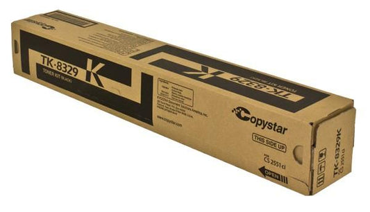 Copystar 1T02NP0CS0, TK-8329K OEM Toner Black 18K Yield for use in CS-