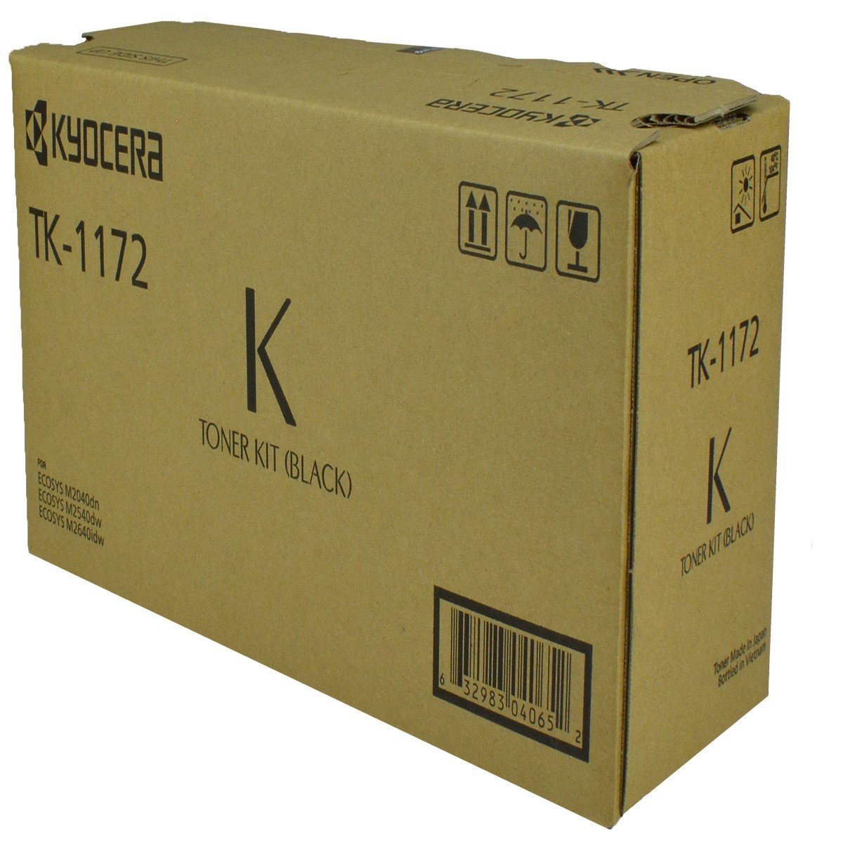 Kyocera Mita 1T02S50US0, TK-1172 OEM Toner Black 7.2K Yield for use in