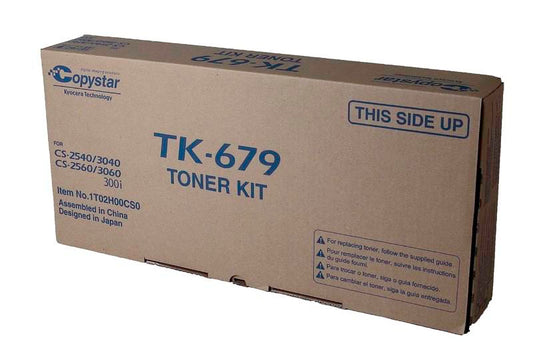 Copystar 1T02H00CS0, TK679 OEM Toner Black 20K Yield for use in CS-254