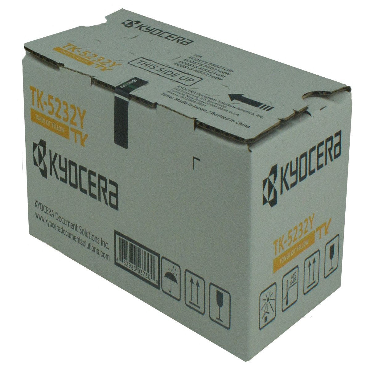 Kyocera Mita 1T02R9AUS0, TK-5232Y OEM Toner Yellow 2.2K High Yield for