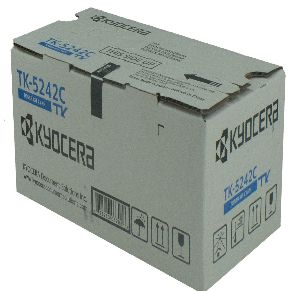 Kyocera Mita 1T02R7CUS0, 1T02R7CUSV, TK-5242C OEM Toner Cyan 3K Yield