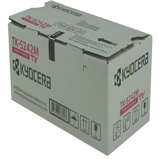 Kyocera Mita 1T02R7BUS0, 1T02R7BUSV, TK-5242M OEM Toner Magenta 3K Yie