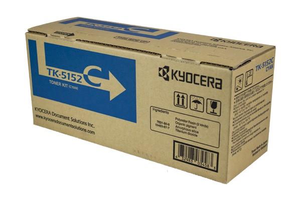 Kyocera Mita 1T02NSCUS0, TK-5152C OEM Toner Cyan 10K Yield for use in