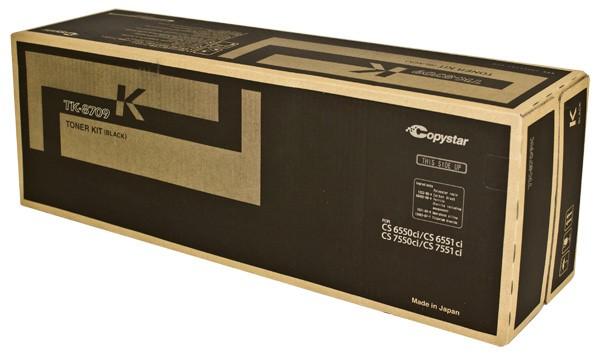 Copystar 1T02K90CS0, TK-8709K OEM Toner Black 70K Yield for use in CS-