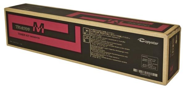 Copystar 1T02K9BCS0, TK-8709M OEM Toner Magenta 30K Yield for use in C