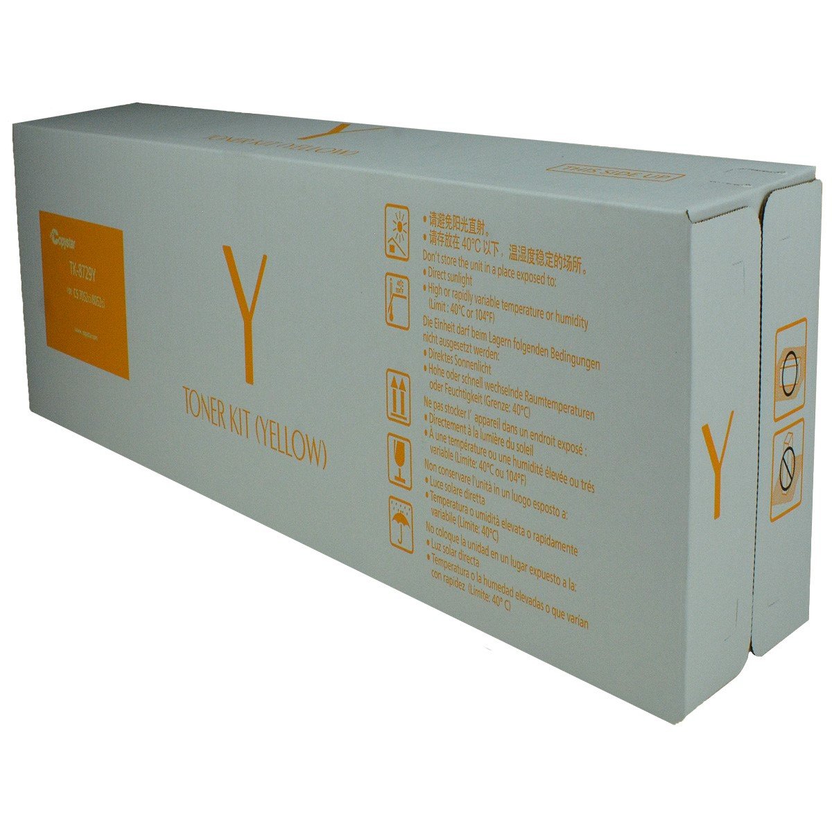 Copystar 1T02NHACS0, TK-8729Y OEM Toner Yellow 30K Yield for use in CS