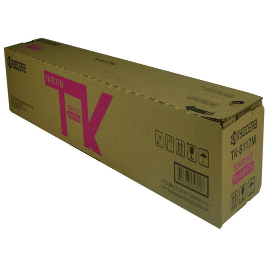 Kyocera Mita 1T02P3BUS0, TK-8117M OEM Toner Magenta 6K Yield for use i