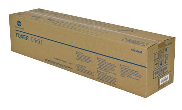 Konica Minolta A0TM132, TN-618 OEM Toner Black 37.5K Yield for use in