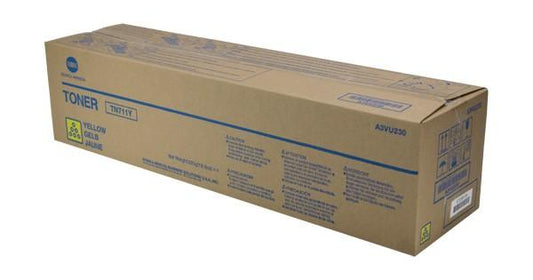 Konica Minolta A3VU230, A3VU23A, TN-711AY, TN-711Y OEM Toner Yellow 31