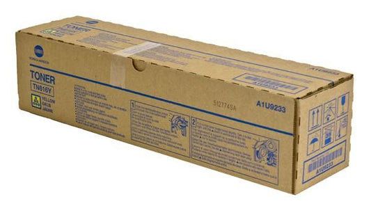 Konica Minolta A1U9233, TN-616Y OEM Toner Yellow 41.8K Yield for use i