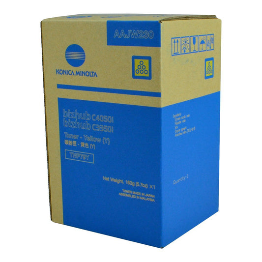 Konica Minolta AAJW230, TNP79Y OEM Toner Yellow 9K Yield for use in BI