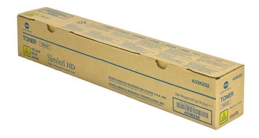 Konica Minolta A33K232, A33K23C, TN512AY, TN512Y OEM Toner Yellow 26K