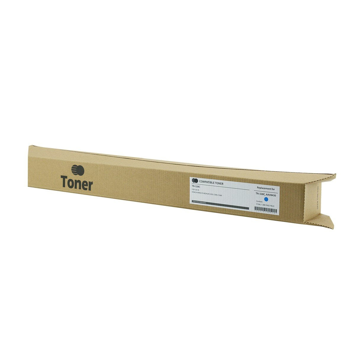 MO Brand Compatible for Konica Minolta AAV8430, TN-328C Cyan Toner Cya