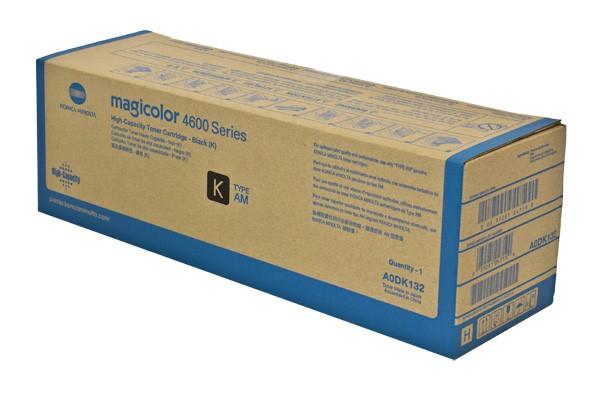 Konica Minolta A0DK132 OEM Toner Black 8K Yield for use in MAGICOLOR 4