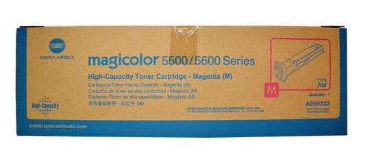 Konica Minolta A06V333 OEM Toner Magenta 12K Yield for use in MAGICOLO