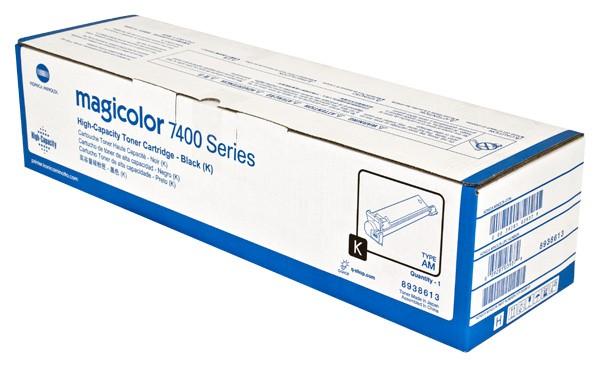 Konica Minolta 8938613 OEM Toner Black 15K Yield for use in MAGICOLOR