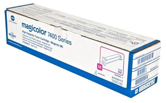 Konica Minolta 8938615 OEM Toner Magenta 12K Yield for use in MAGICOLO