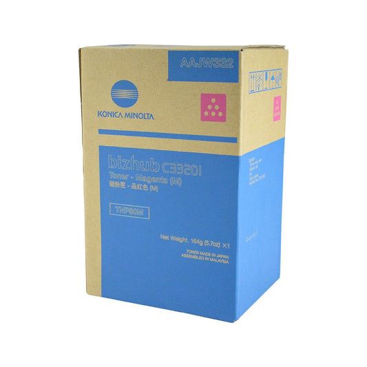 Konica Minolta AAJW332, TNP80M OEM Toner Magenta 9K Yield for use in B