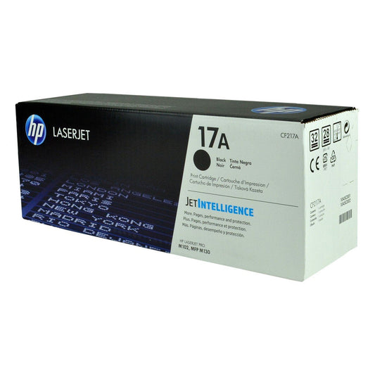 HP 17A, CF217A OEM Toner Black 1.6K Yield for use in LJ M102A, LJ M102