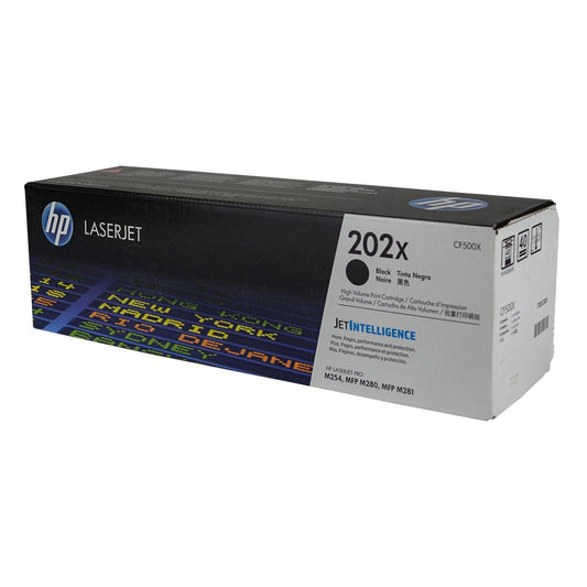 HP 202X, CF500X OEM Toner Black 3.2K High Yield for use in COLOR LJ PR