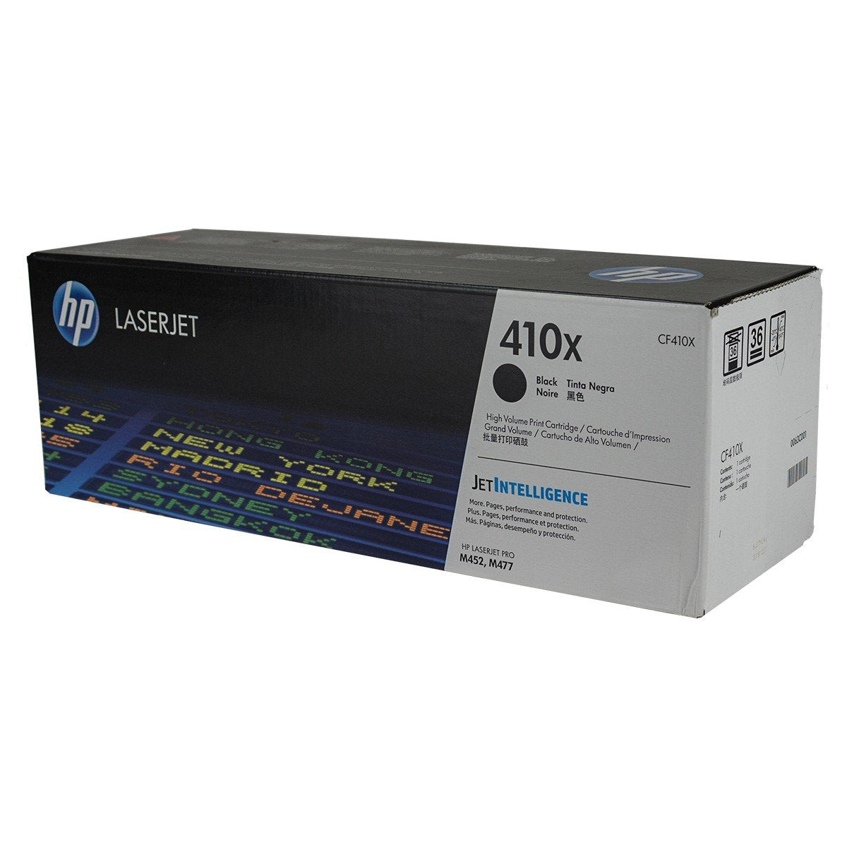 HP 410X, CF410X OEM Toner Black 6.5K High Yield for use in LJ PRO M377