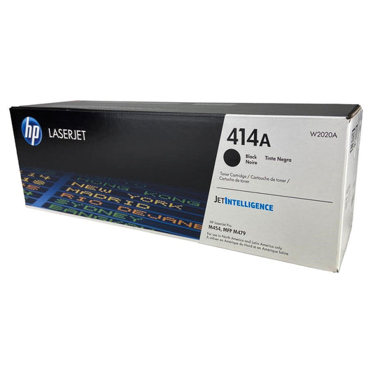 HP 414A, W2020A OEM Toner Black 2.4K Yield for use in CLJ ENT M455DN,