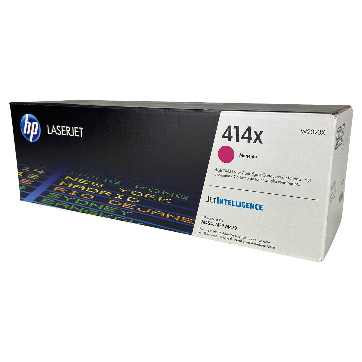 HP 414X, W2023X OEM Toner Magenta 6K High Yield for use in CLJ ENT M45