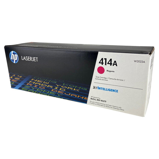 HP 414A, W2023A OEM Toner Magenta 2.1K Yield for use in CLJ ENT M455DN