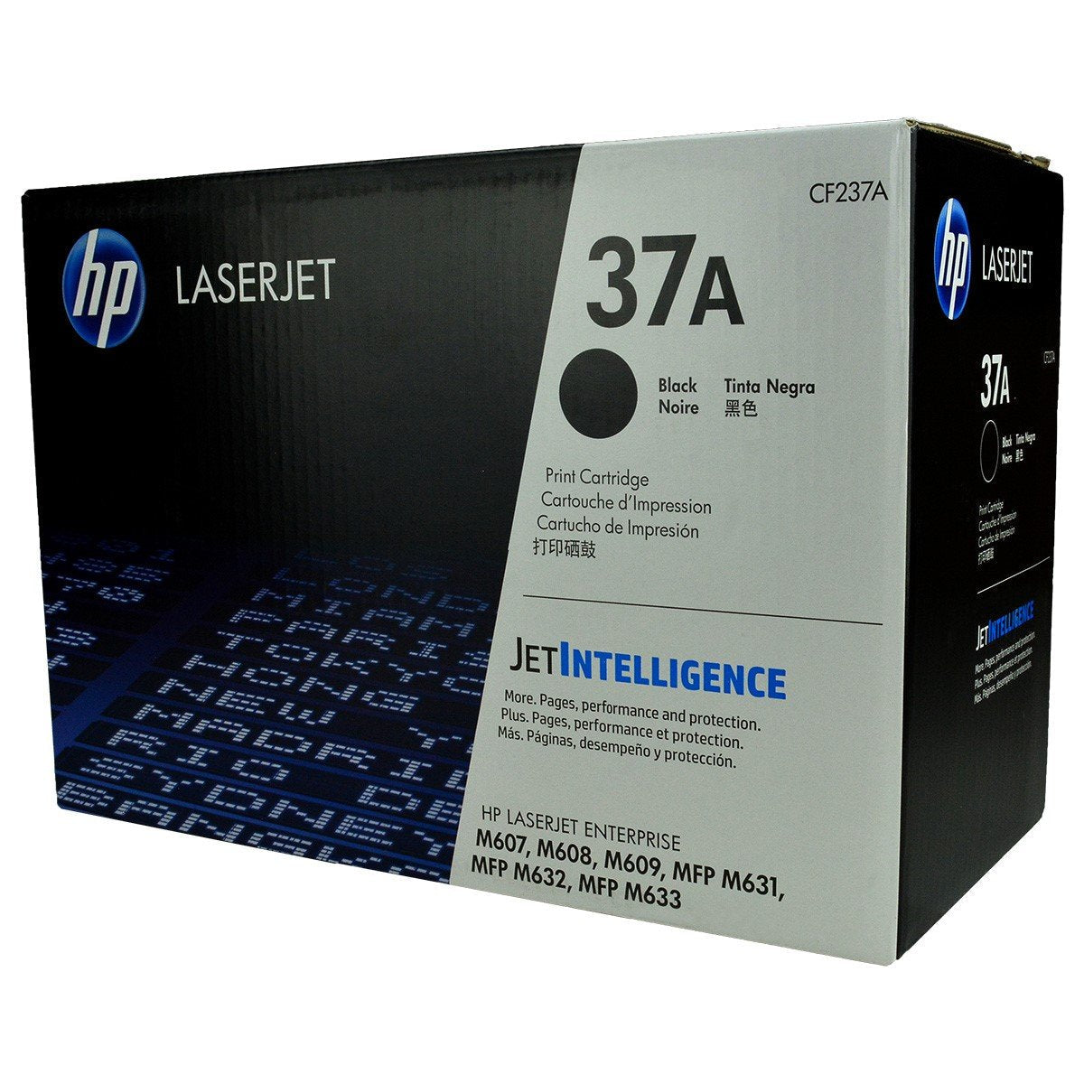 HP 37A, CF237A OEM Toner Black 11K Yield for use in LJ ENTERPRISE M607