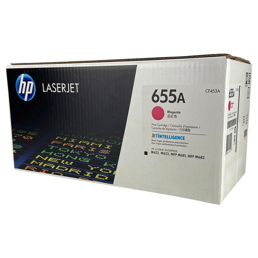 HP 655A, CF453A OEM Toner Magenta 10.5K Yield for use in COLOR LJ ENTE