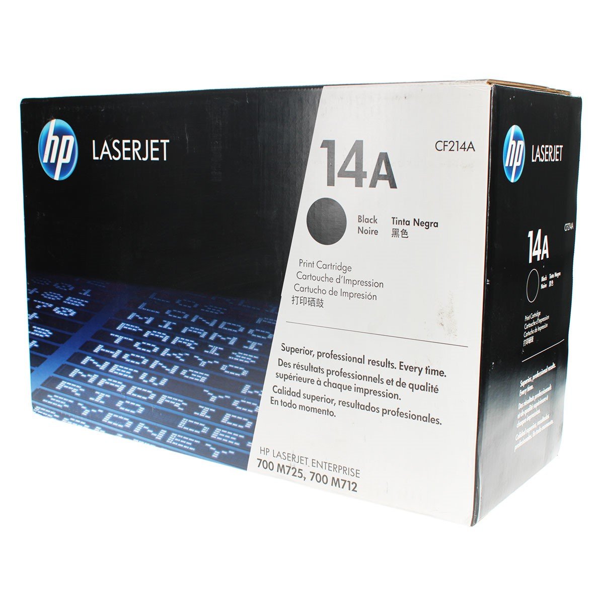 HP 14A, CF214A OEM Toner Black 10K Yield for use in LJ ENTERPRISE 700