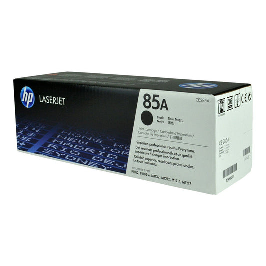 HP 85A, CE285A OEM Toner Black 1.6K Yield for use in LJ PRO M1130, LJ