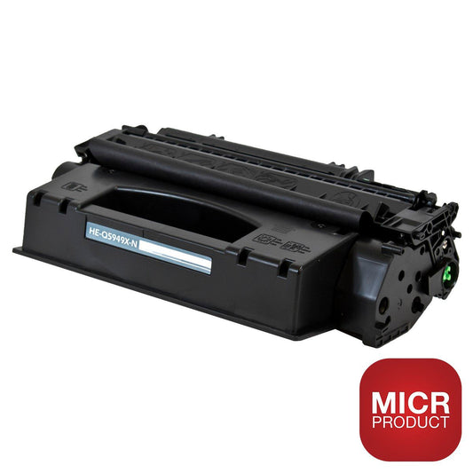 MO Brand Compatible for HP 49X, Q5949X Black MICR Toner Black 6K High