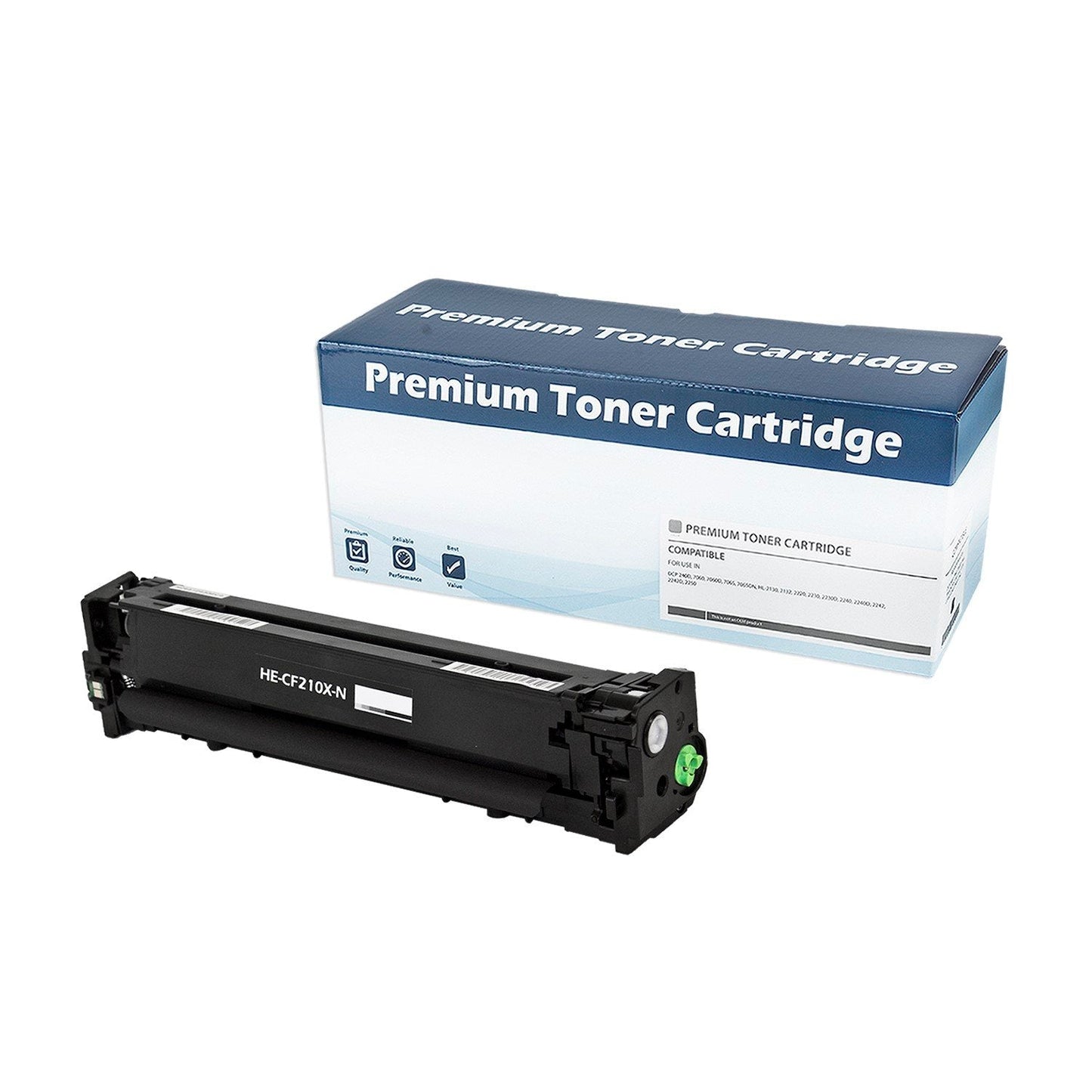 MO Brand Compatible for HP 131H, 6273B001AA, 131X, CF210X Black Toner