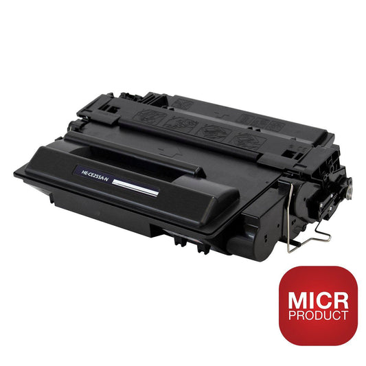 MO Brand Compatible for HP 55A, CE255A Black MICR Toner Black 6K Yield