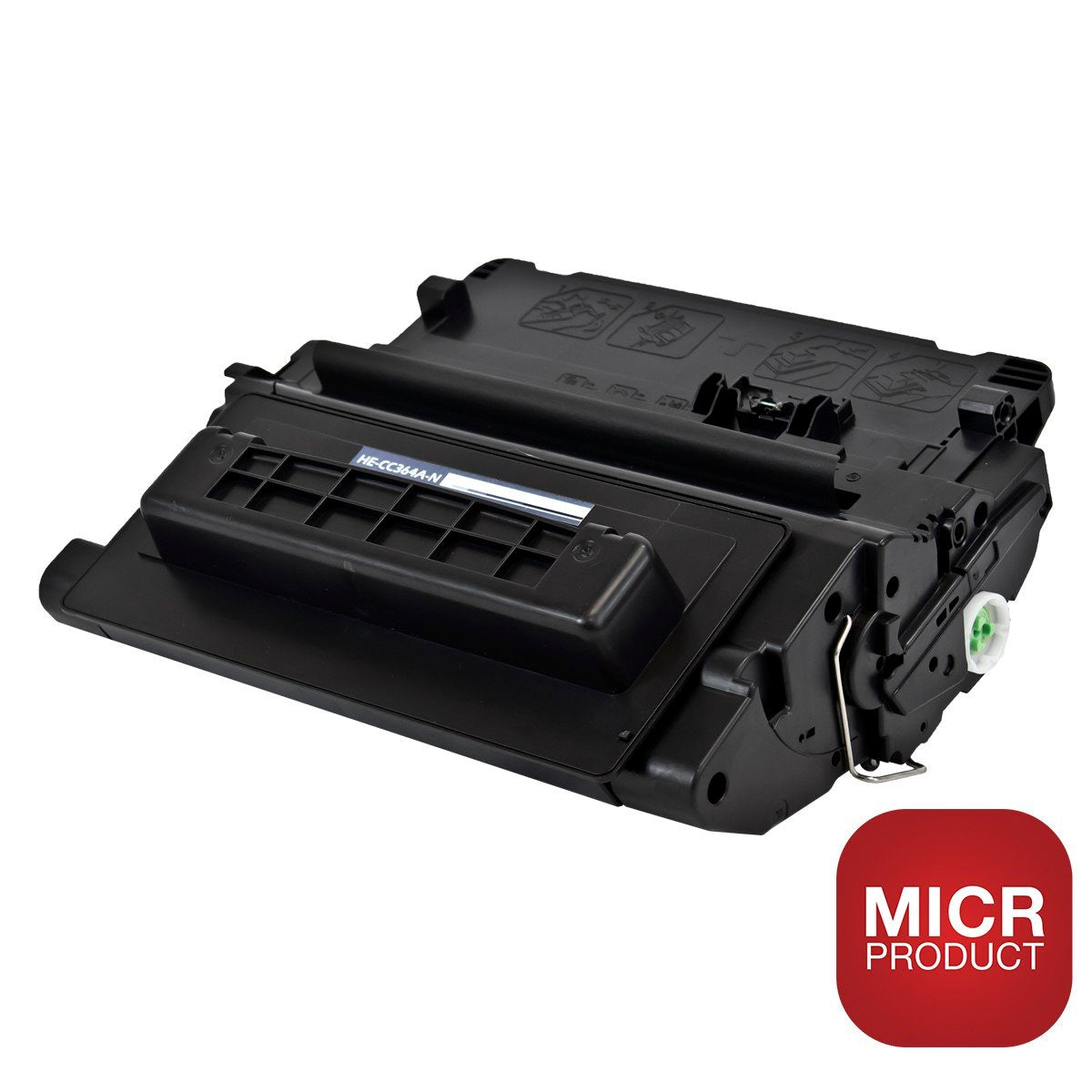 MO Brand Compatible for HP 64A, CC364A Black MICR Toner Black 10K Yiel