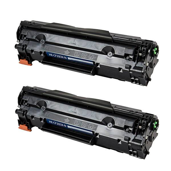 MO Brand Compatible for HP 83X, CF283X Black Toner Black 2.2K High Yie