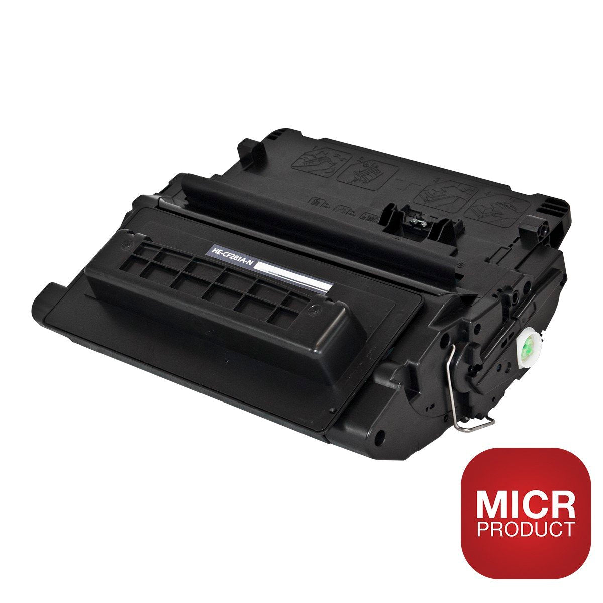 MO Brand Compatible for HP 81A, CF281A Black MICR Toner Black 10.5K Yi