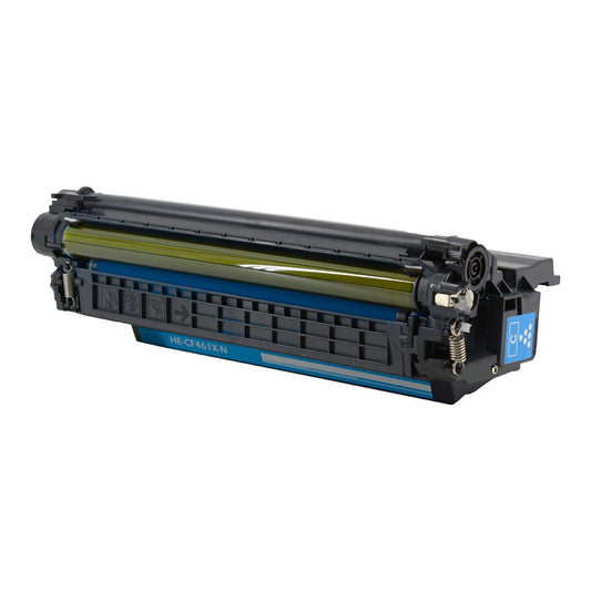 MO Brand Compatible for HP 656X, CF461X Cyan Toner Cyan 22K High Yield