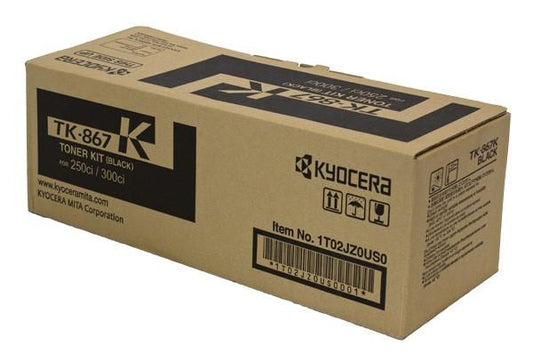 Kyocera Mita 1T02JZ0US0, TK867K OEM Toner Black 20K Yield for use in C