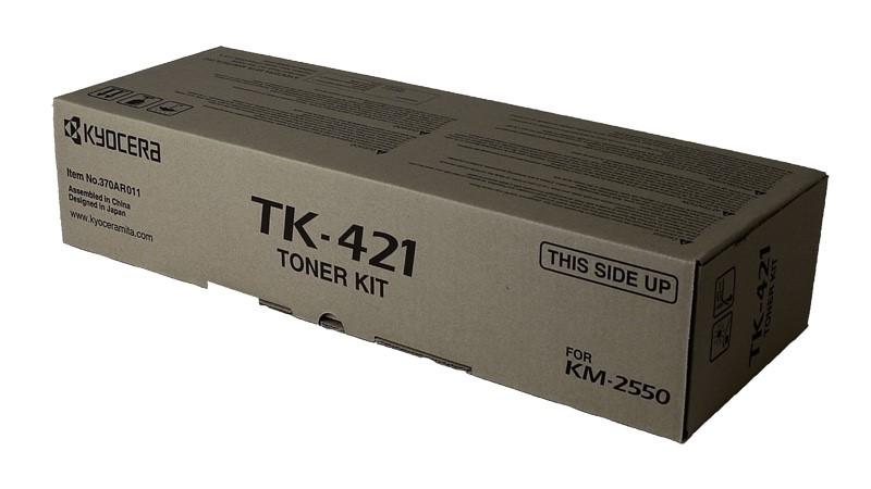 Kyocera Mita 370AR011, TK421 OEM Toner Black 15K Yield for use in KM-2