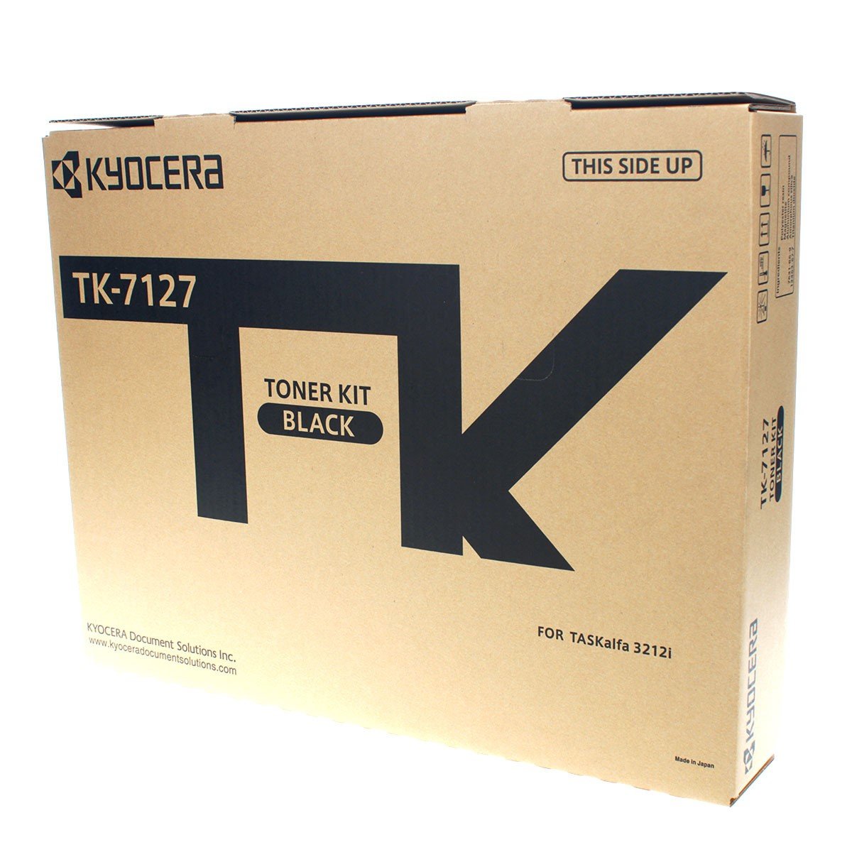 Kyocera Mita 1T02V70USJ, TK-7127 OEM Toner Black 20K Yield for use in