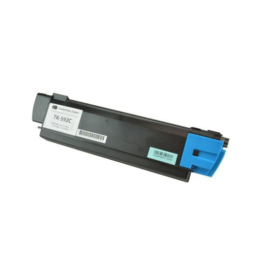 MO Brand Compatible for Kyocera Mita 1T02KVCUS0, TK-592C Cyan Toner Cy